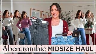 Abercrombie Midsize Try On Haul | Everyday Fall & Winter Outfits