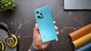 Glacier Blue Redmi Note 12 Pro Unboxing & Initial Impressions | Indian Retail Unit 