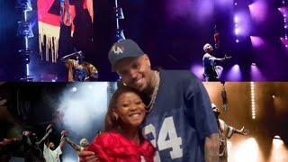 Chris Brown Concert Day 2|| Naledi Finally Meets Chris Brown!!