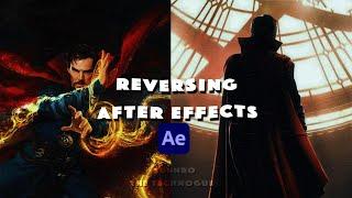 how to reverse ; after effects