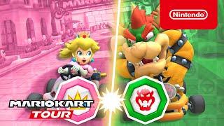 Mario Kart Tour - Peach vs. Bowser Tour Trailer