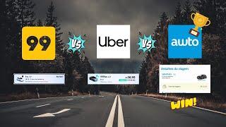 AWTO É MUITO BARATO vs Uber vs 99