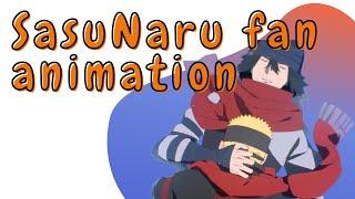 SasuNaru fan animation scenes with food dates and fights during blan period