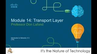 NetAcad ITN Module 14 - Transport Layer PowerPoint Presentation