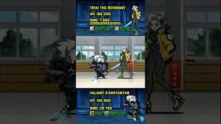 The Battle Cats : D'ark vs Trixi lv50  #shotrs #bcu #thebattlecats