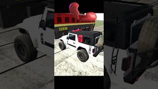 Indian bike gaming 3D train accident broken scene#shots