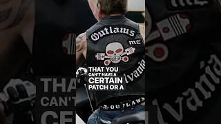 Outlaw Motorcycle Club says "TAKE OFF THAT PATCH" Don't be a HERO!!