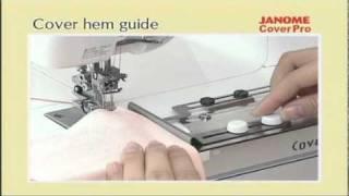 Janome USA -  T-shirt, Swimwear, Sewing Knits Series - Cover Hem Guide