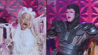 Chanel O'Conor vs Rileasa Slaves - Rupaul's Drag Race UK Season 6 Lipsync Battle