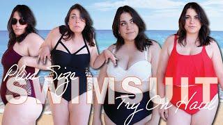 Plus Size Swimsuit Try On Haul *in fall y'all*