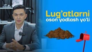 Ruscha lugátlarni yodlashning oson uslubi