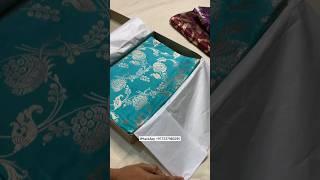 Banarasi Silk Saree With Price | banarasi saree | Banarasi Silk Saree | @JMSHandlooms #viral #shorts