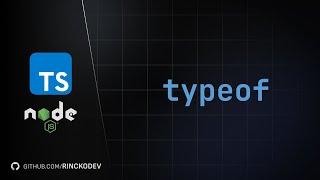 19 - typeof - Curso completo de Typescript em NodeJs