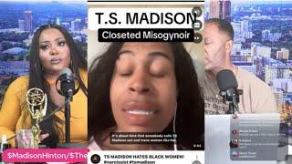 TS Madison Debunking this “ANGRY BLACK WOMANS” commentary spiritless blowed