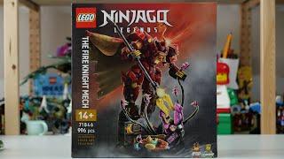 LEGO Ninjago Legends 71846 The Fire Knight Mech Speed Build