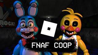 FNAF 2 COOP ROBLOXБЕШЕНЫЕ АНИМАТРОНИКИFIVE NIGHTS AT FREDDY'S