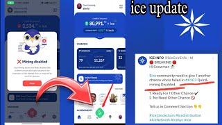 start your ice mining again  #icenetwork #crypto #icemining