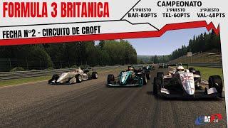 Formula 3 Britanica VMP - Fecha 2 "Circuito De Croft" / Season 0