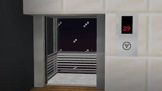 Elevator in Minecraft