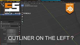 Blender Blasphemy, outliner on the left?