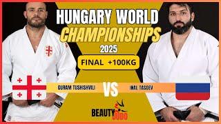  Final +100 Kg Guram TUSHISHVILI (GEO) vs Inal TASOEV (RUS) World Championships 2025 Hungary 