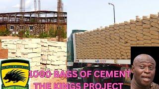 THE KINGS PROJECT WEEKLY UPDATE. PHASE 2, 1000 BAGS OF CEMENT ARRIVED