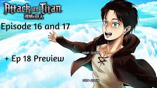 Attack On Titan Season 4 Episode 16, 17 and 18 (Preview) - Fan Animation From Manga Remake - 116-119