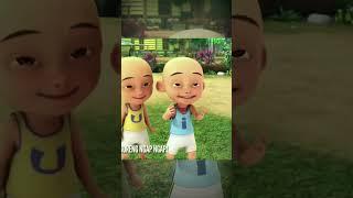 Upin Ipin mengganggu tok dalang.upin Ipin lucu.