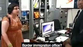 British tourist SLAPS an immigration officer after being hit with a $4,000