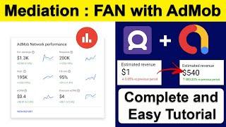 Integrating Facebook Audience Network With Mediation Android | AdMob Mediation 2021