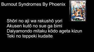 Haikyuu season 4 opening full lyrics Burnout syndroms by phoenix