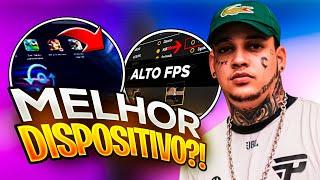 MELHOR DISPOSITIVO PARA FPS E DESEMPENHO EM 2025 NO FREE FIRE!! FAÇA O TESTE AGORA 