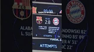 when muller & bayern silenced messi & his fans 