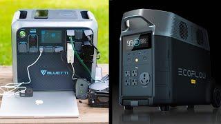 TOP 5 Most Powerful Power Stations for 2021 - Best Solar Generator - Power Outage, Camping, Van Life