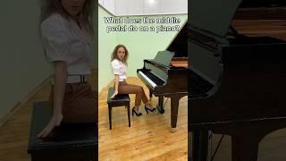 What is the middle pedal for?#pianotutorial #easypiano #tiktok #pianomusic #piano