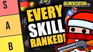 BEST & WORST PASSIVE SKILLS TIER LIST | Survivor.io