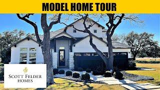 SCOTT FELDER HOMES in Vintage Oaks | Model Home Tour | New Braunfels TX