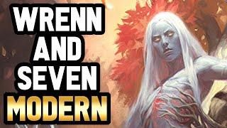  WRENN AND SEVEN in Modern GW Lands! Why does it see no play??? 【 MTG 】