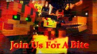 Join Us For A Bite Song by JT Music [FNAF/Minecraft/Animation]