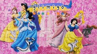 Disney Princesses - animated puzzles for kids | GLIMIGO