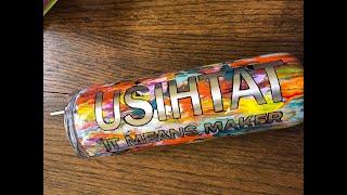 Custom Tumbler for Joshua Alexander -- USIHTAT