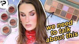 TRYING NEW MAKEUP: ABH Nouveau Palette, Phytosurgence Toasted Blushes & MORE!