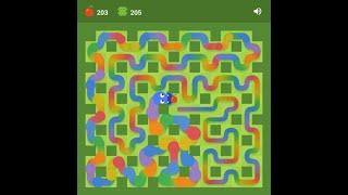 Google Snake fast wall all apples TAS