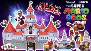 EL CASTILLO del REINO CHAMPIÑÓN | Playset SUPER MARIO BROS La Película - Jakks Pacific x TOY SHOTS