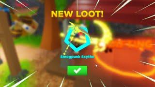 Crafting Smogpunk scythe in Treasure Quest || Roblox