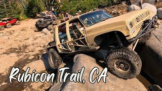 Full Size Rigs Invade Rubicon Trail | Full Size Invasion 2024