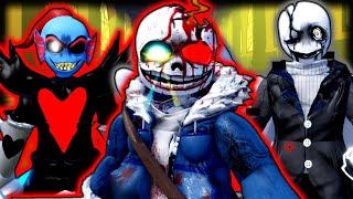 Undyne The Undying / W.D Gaster / Horror Sans The Judge Return [Showcase] [Multiverse Of SUS]