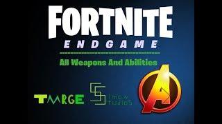 Fortnite Endgame: All Weapons And Abilities