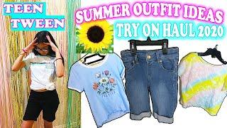 SUMMER OUTFIT IDEAS FOR TWEENS & TEENS TRY ON HAUL 2020.