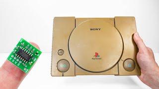 Restoration & Upgrade of PlayStation with a Spider Nest Inside